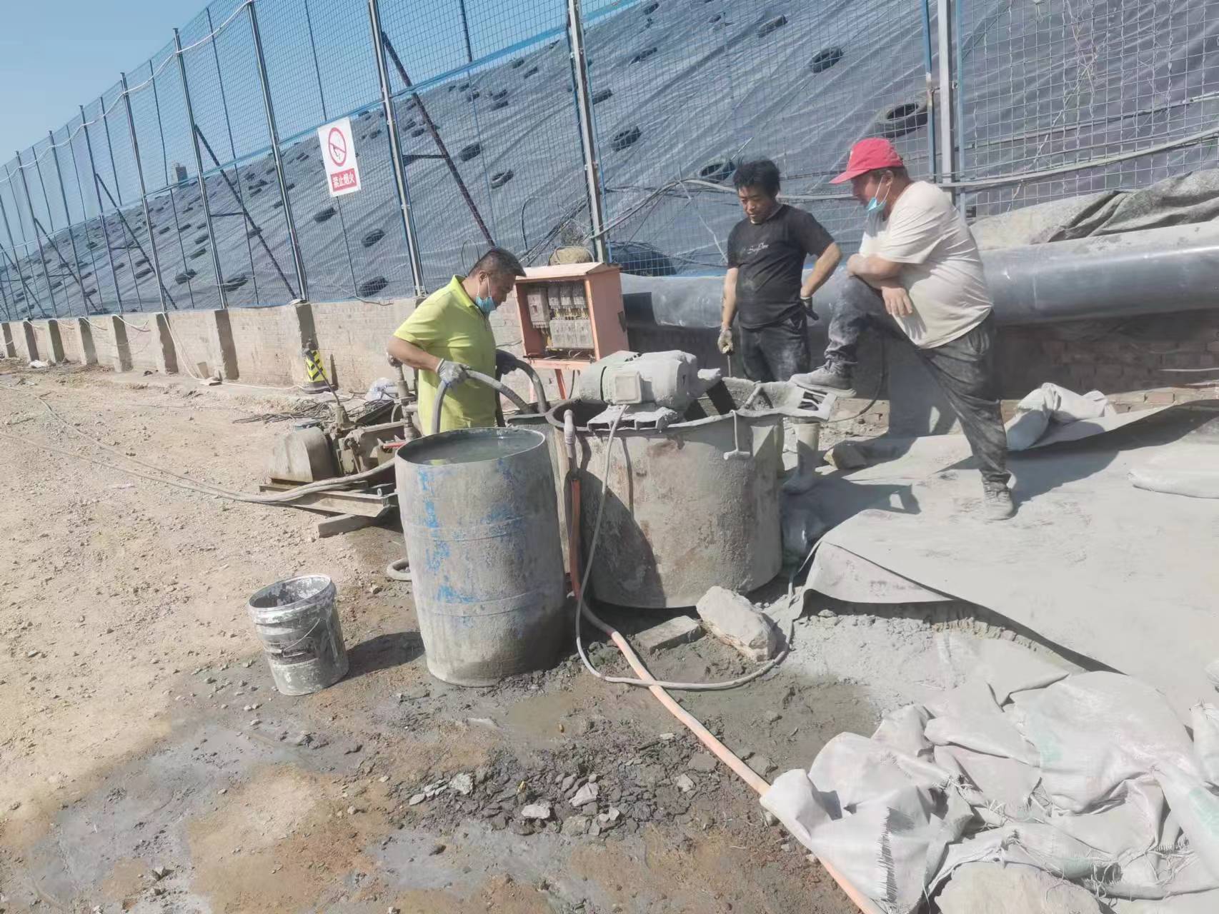 乌伊岭袖阀管注浆