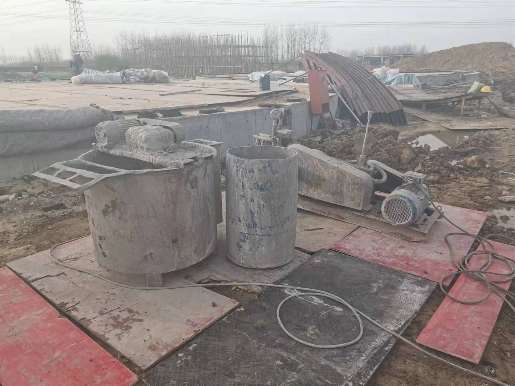 乌伊岭回填土注浆