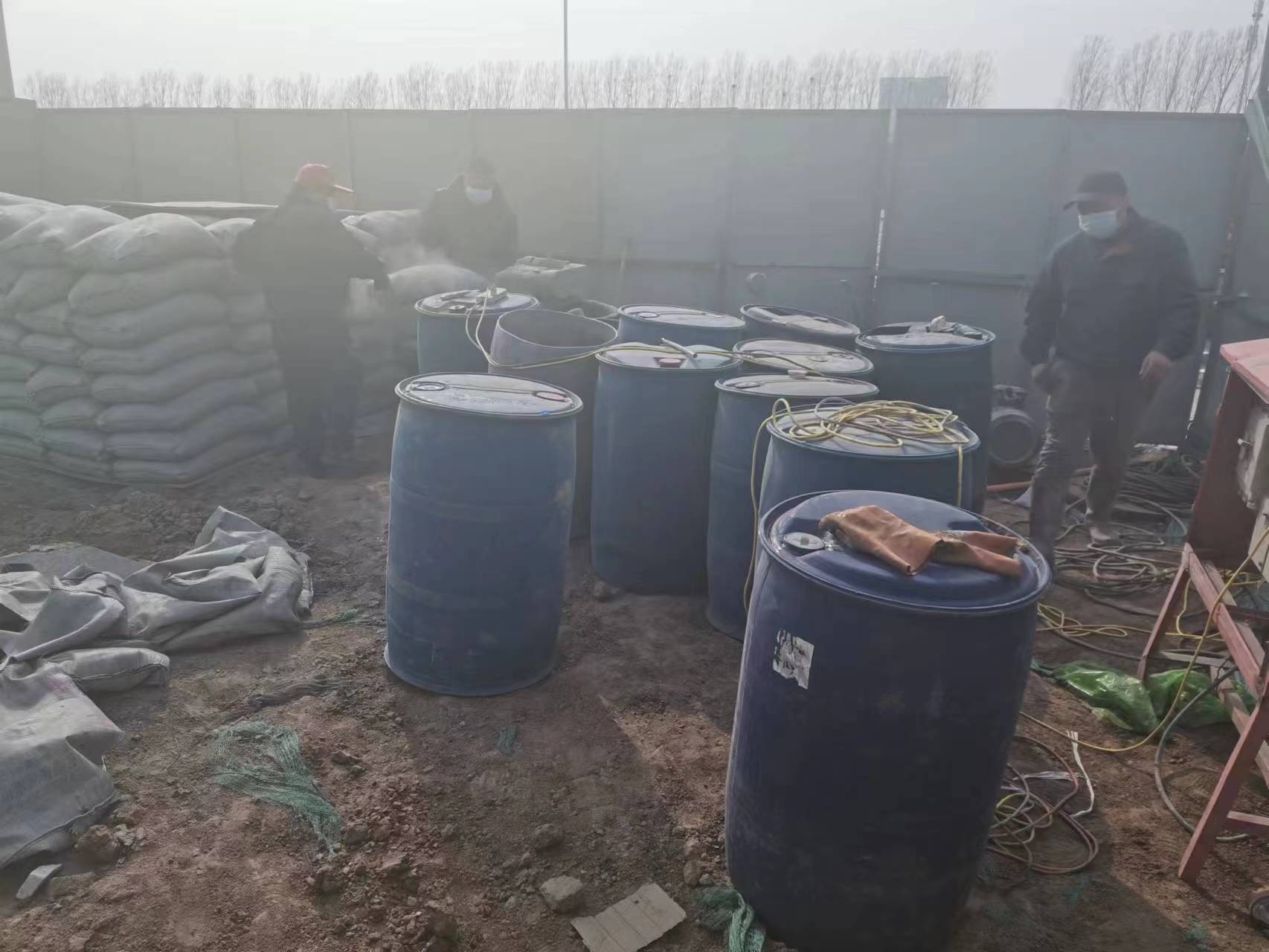 乌伊岭水泥注浆